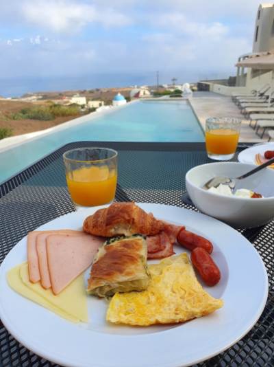 Breakfast with a view!